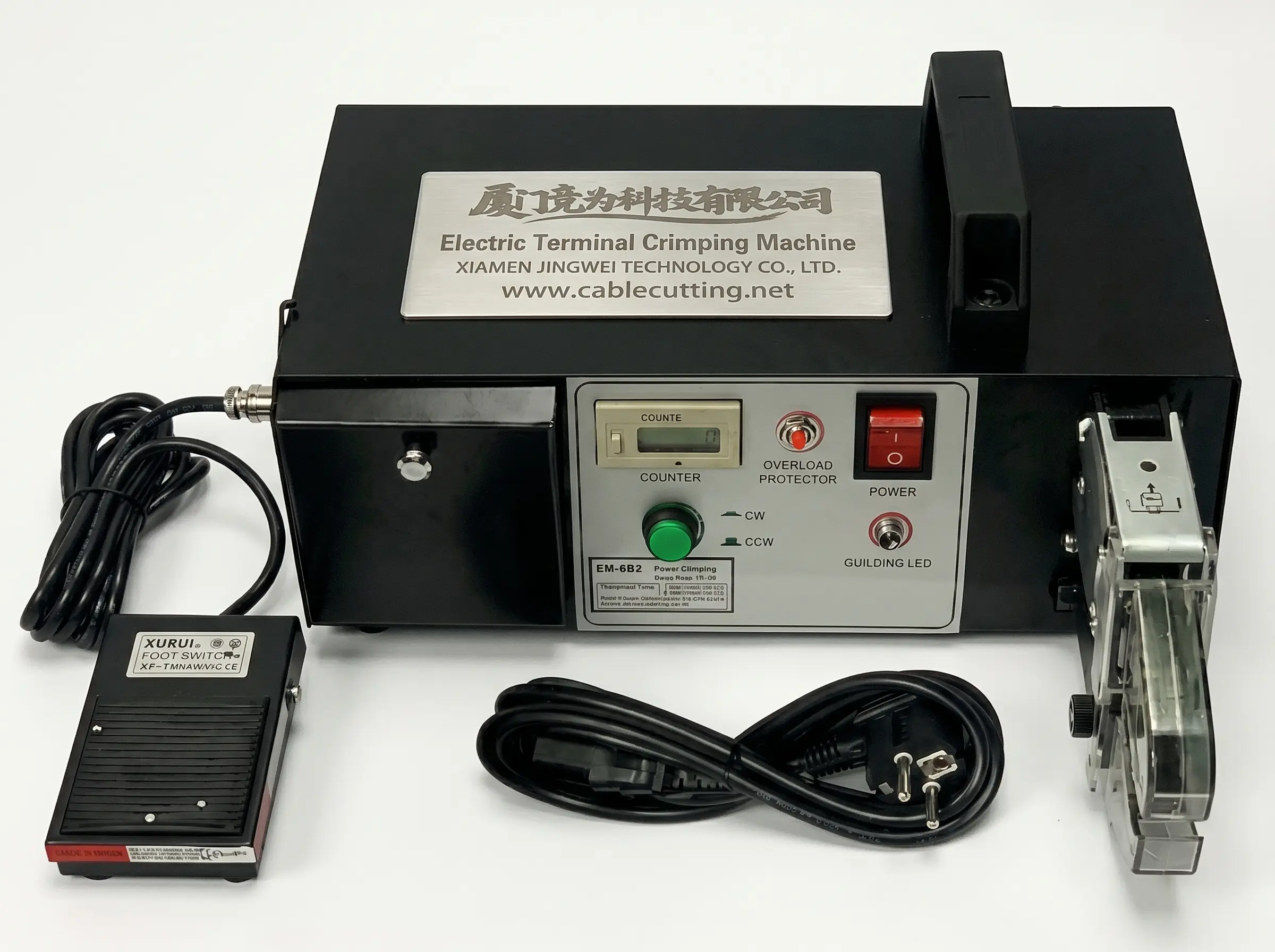 EM-6B1 Elektrik Terminal Pres Makinesi - Otomatik Kablo İşleme