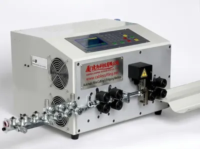 25mm² Tam Otomatik Bilgisayar Tel Sıyırma Kesme Makinesi WPM-MAX1-8 Thumb