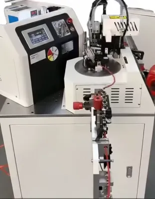 Otomatik Tek Taraflı Pabuç Sıkma Makinesi JW-A173 - Otomatik Terminal Sıkma Makinesi
