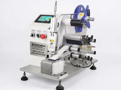 Otomatik Tel Dairesel Etiketleme Makinesi 5-60mm WPM-5-60