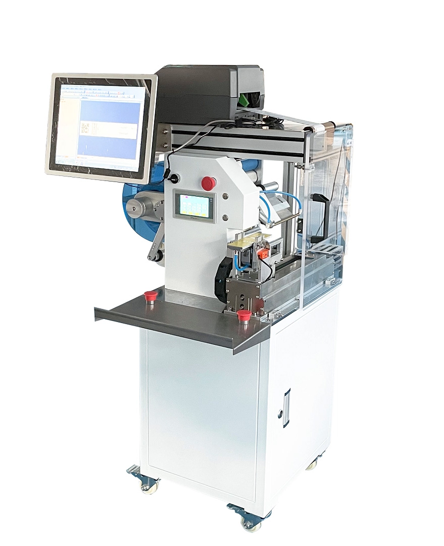 Yarı Otomatik Tel Katlama ve Etiketleme Makinesi JW-T107 Thumb