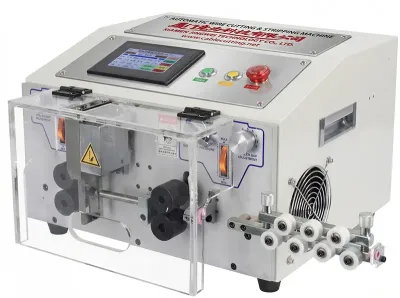 Dokunmatik Ekranlı Tel Soyucu Kesici (0.1-10mm²) WPM-JE2S - Tel Kesme ve Soyma Makinesi