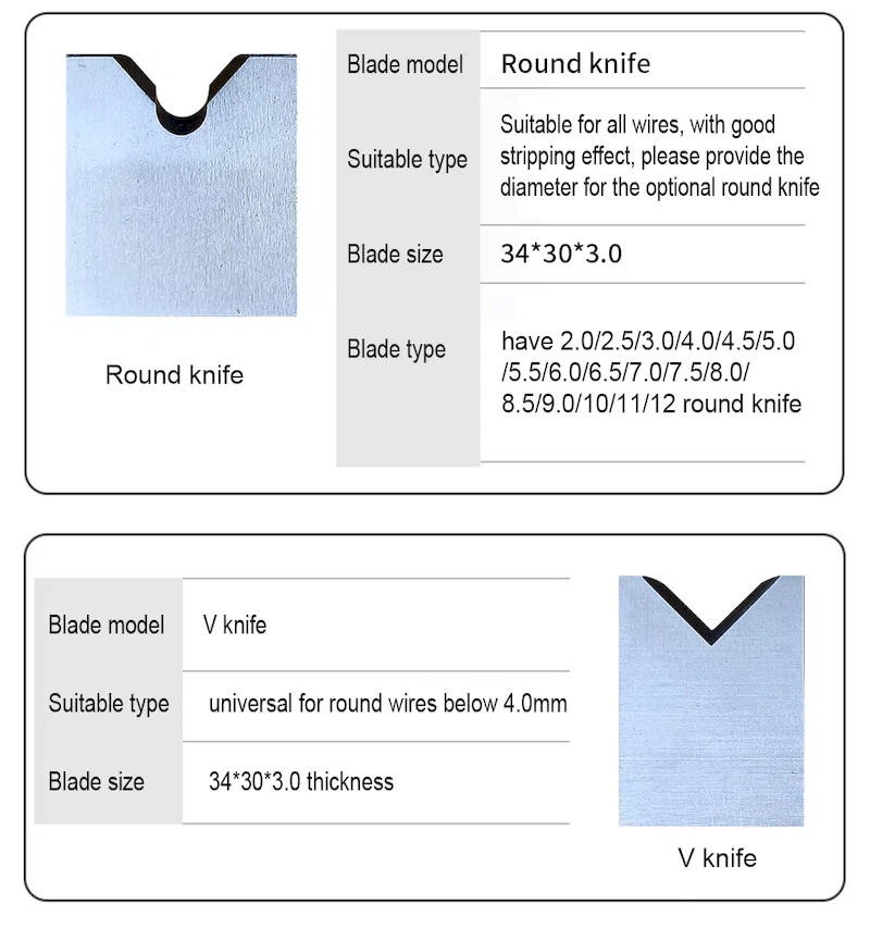  Pnömatik tel sıyırıcı bıçak, 305 yatay deri yüzme makinesi, çeşitli aletler, 315 düz bıçak, V bıçak, yuvarlak bıçak, U bıçak, 310 aksesuar 