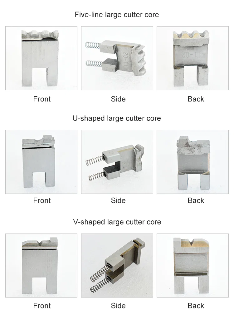 Terminal machine cutter block, terminal blade mold cutting block, belt cutting, all kinds of the cutter, block mold accessories 