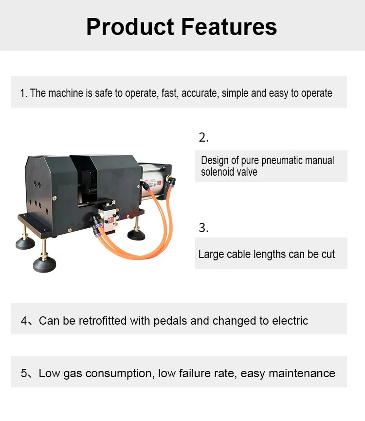 Pneumatic Cable Cutting Machine, Cable Cutting Machine, Pneumatic Cutting Machine