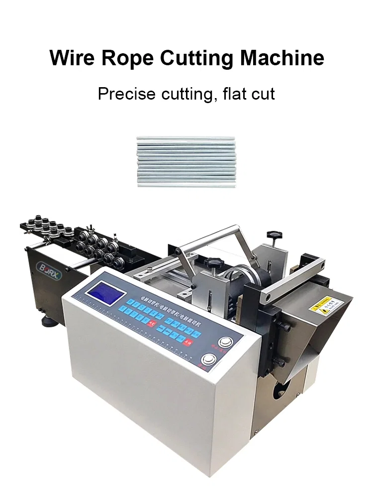  Mesin Pemotong Tali Dawai, Mesin Pemotong Logam, Peralatan Pemotong Meluruskan Wayar 