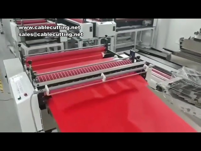Otomatik Kesim Makinesi | Non-Woven Kumaş, PE Film ve Kabarcıklı Naylon Kesme