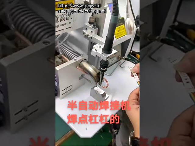 Semi-Automatic Soldering Machine for USB Data Lines, PCB Boards, and Double-Sided Wire Bonding