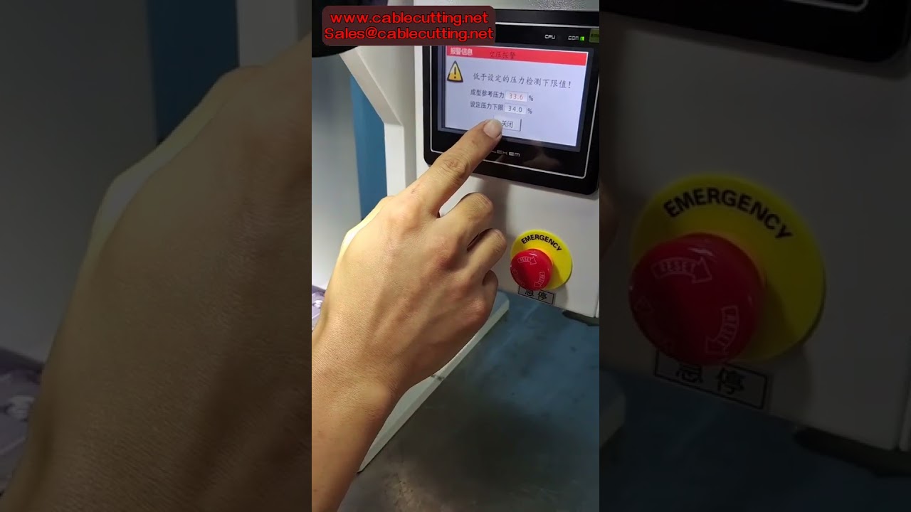 30-40mm Ayarlanabilir Stroklu Otomatik Servo Terminal Pres Makinesi | Yüksek Hassasiyet