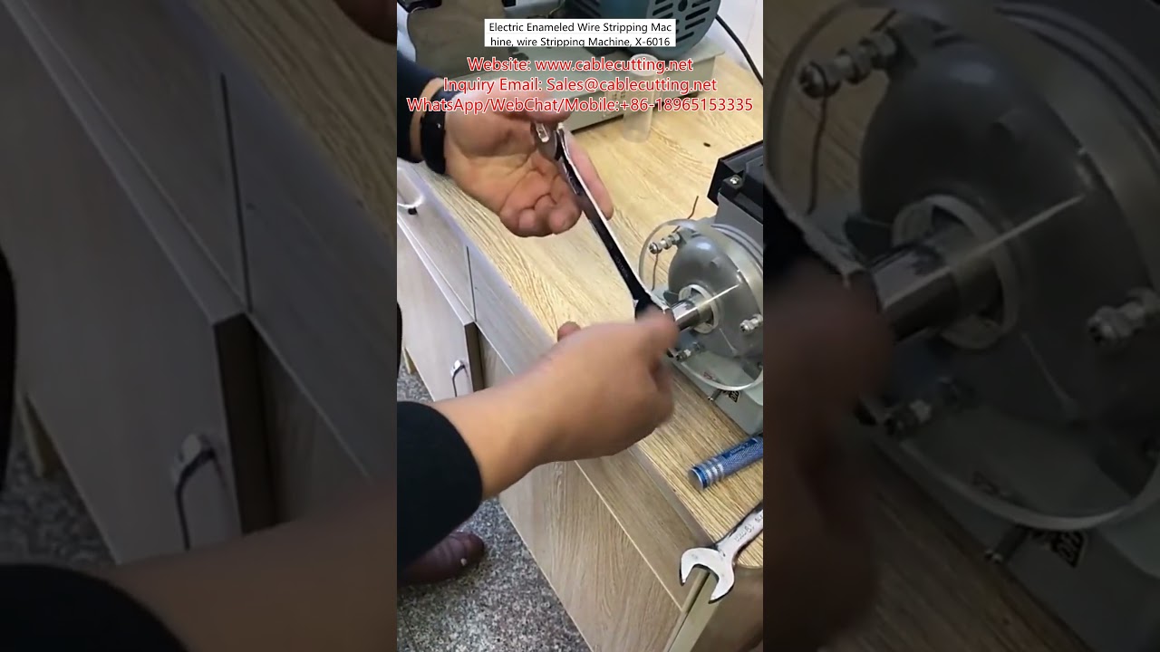Electric Enameled Wire Stripping Machine, Wire Stripping Machine, X-6016