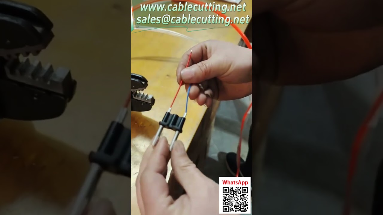 AM-10 Wire Crimping Machine with Quick Die Change for Custom Terminals