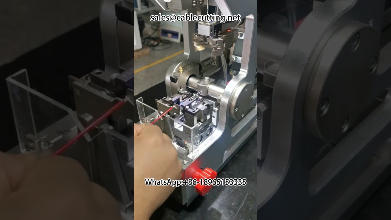 Semi-Automatic Waterproof Bolt Threading Machine for Wire Harness Equipment and Stripping