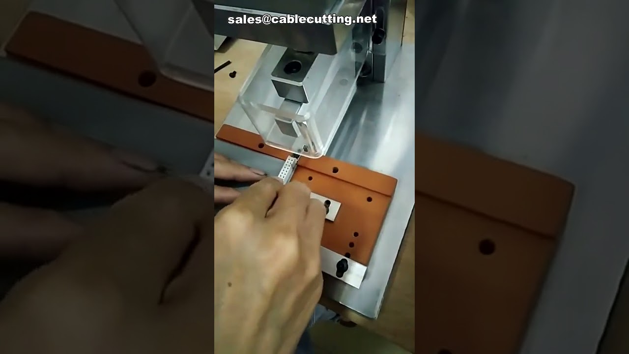 IDC Kablo Presleme ve Sıkma Makinesi - Endüstriyel Kablo Montajı