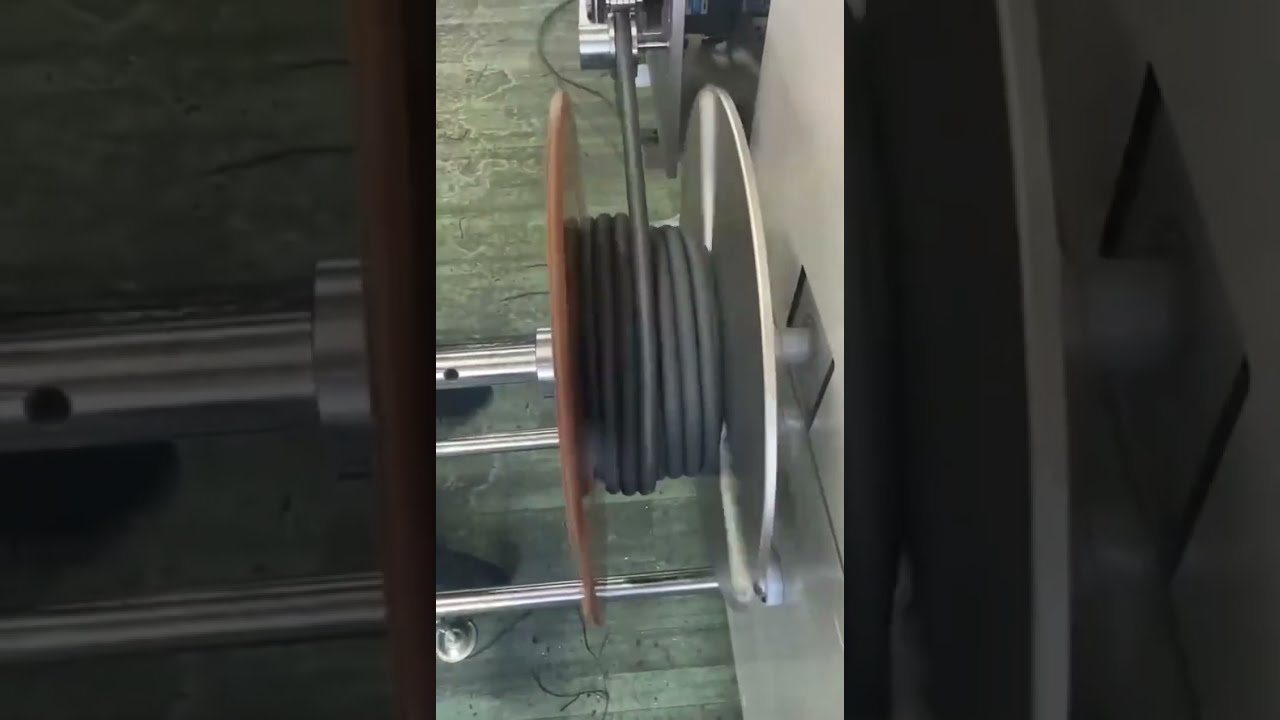 Automatic Wire Meter Counting, Traversing, Cutting, Winding & Tying Machine 1mm-15mm