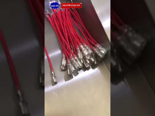 Tam Otomatik Tel Kesme Sıyırma Kıvırma ve Terminal Kılıf Takma Makinesi