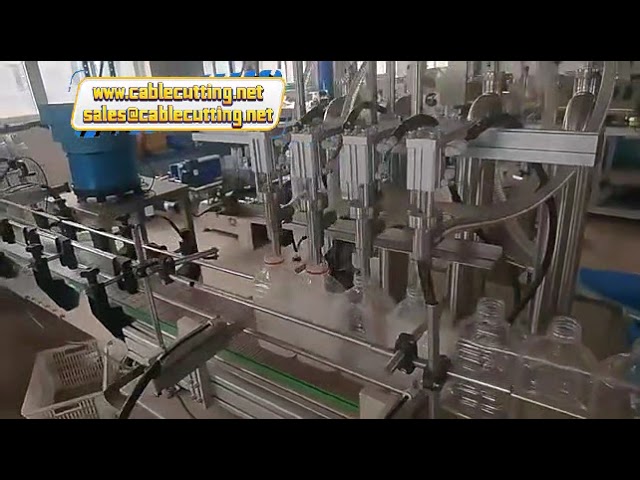 Automatic Liquid Filling Machine for Cosmetic, Detergent, Shampoo, and Paste