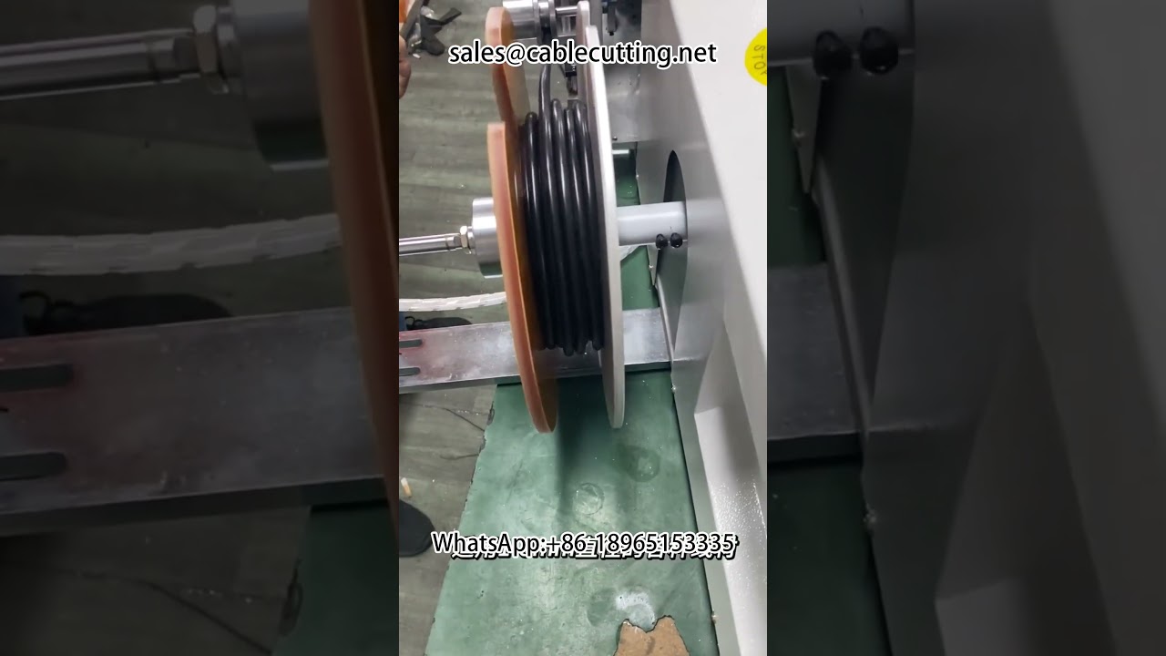 Automatic Meter Counting, Sorting, Winding, Cutting, and Tying Machine