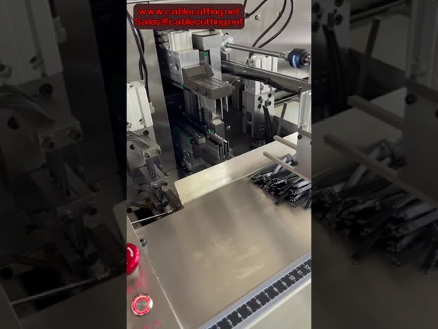 Tam Otomatik Tel Kesme ve Kalaylama Makinesi | Elektrik Teli Kesme, Sıyırma, Bükme ve Kalaylama