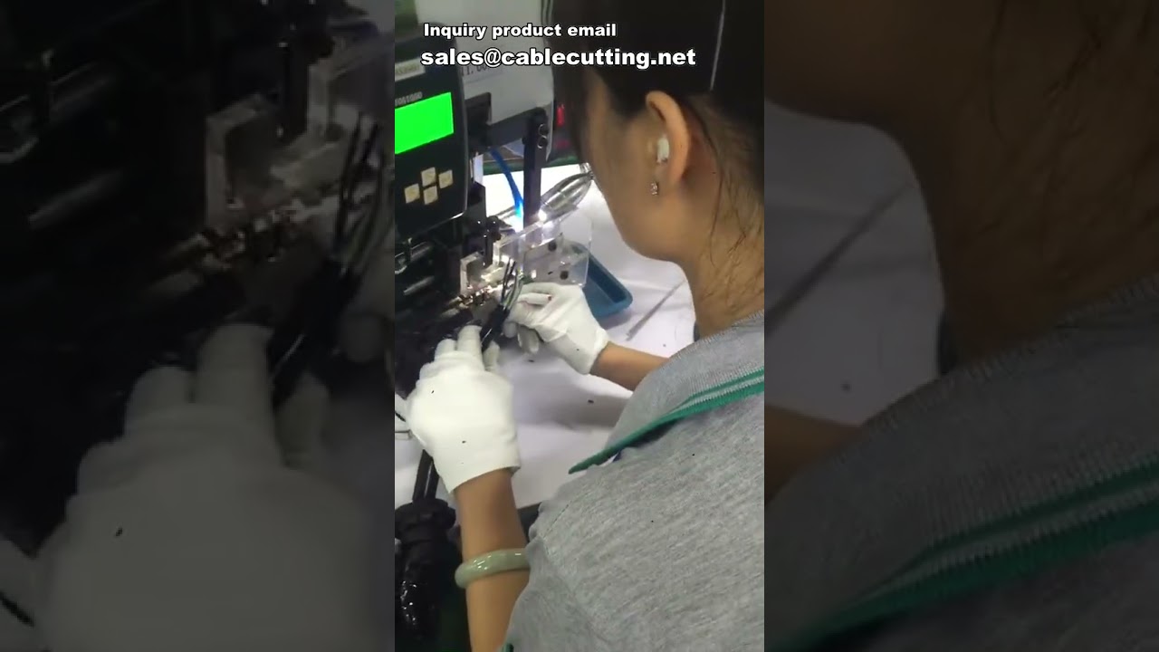 Connector Crimping Machine, Car Terminal Crimping Machine, Wire Processing Automation