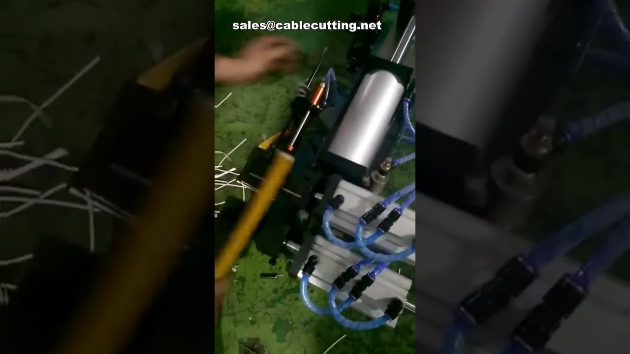 Gas Electric Cable Wire Stripping Machine for Multi-Core Thick Cable up to 20mm Diameter