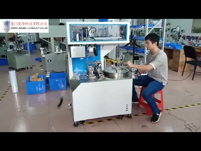 Elektrik Motorlu Tel & Kablo Bobin Bağlama Makinesi - Otomatik Bobin Sarma