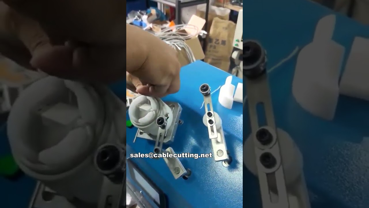 iPhone Veri Kablosu Sarma ve Bağlama Makinesi WPM-K287