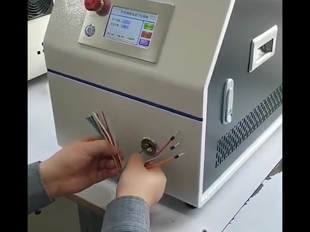 Otomatik Kablo Terminal Sıyırma ve Kıvırma Makinası – 0,5-4,0 mm² Kare Kelepçe