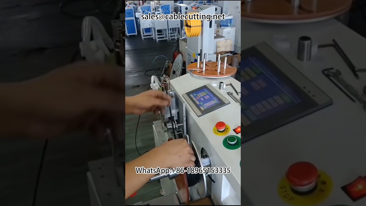 Otomatik Metre Sayma, Kesme, Sarma ve Bağlama Makinesi | Tel İşleme Çözümü