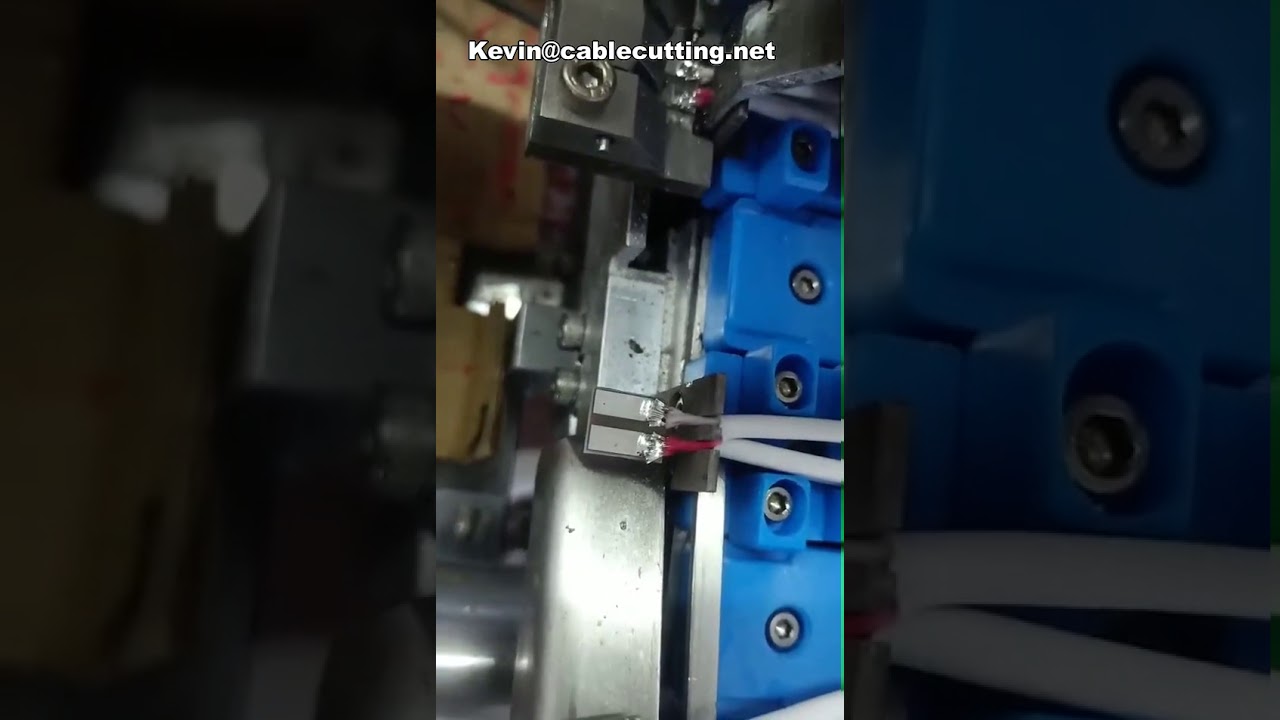 Automatic 2-Pin USB Wire Connector Soldering Data Cable Making Machine