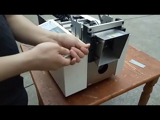 Automatic Wire Cutting and Straightening Machine for Industrial Automation