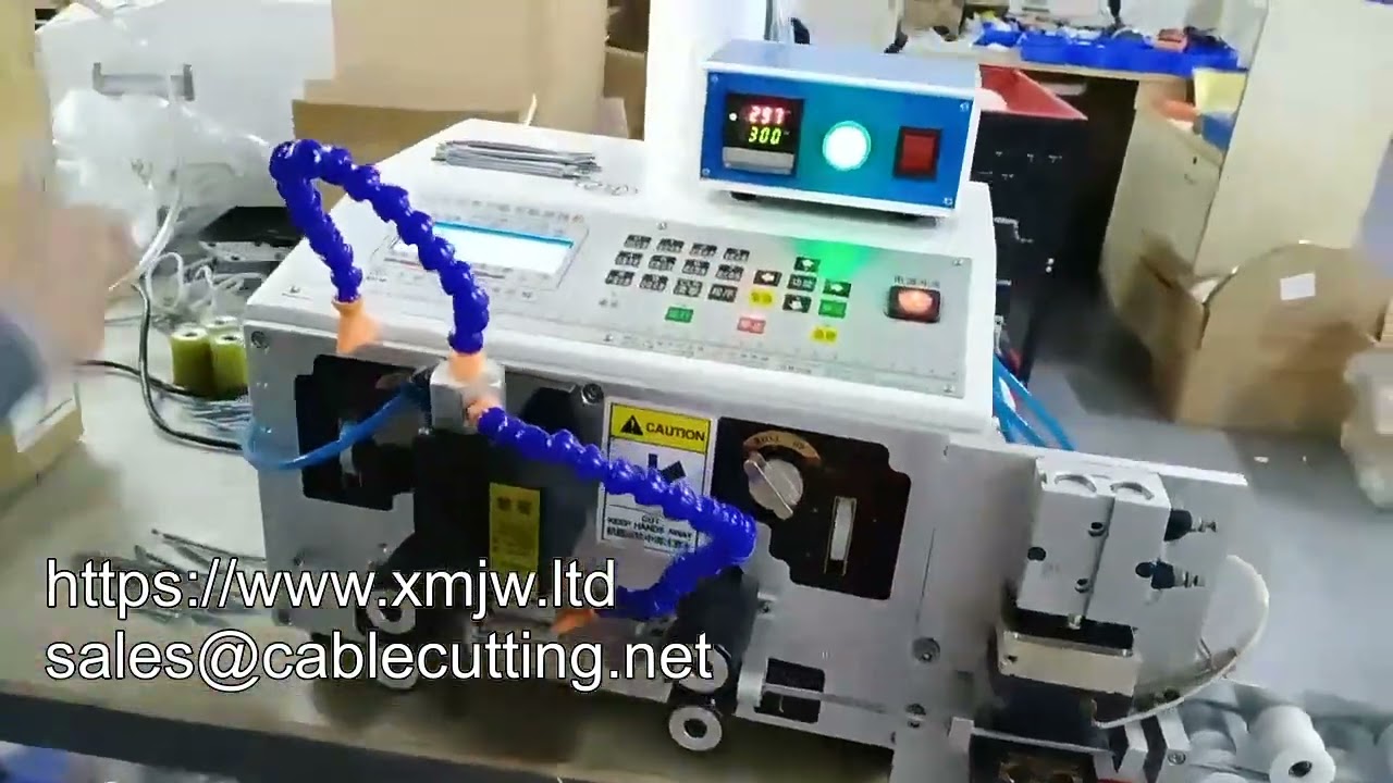 WPM 330r Otomatik Örgülü Tel Kesme ve Sıyırma Makinesi - Isıtmalı Sıyırma