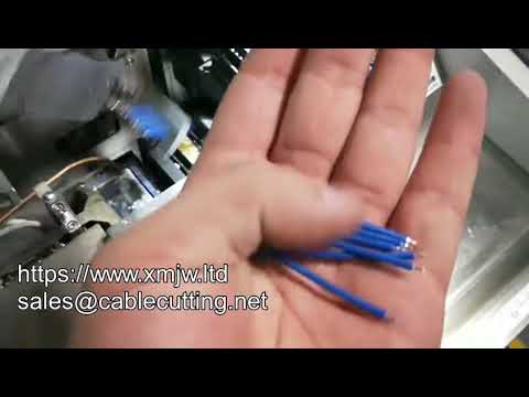 Otomatik Elektrikli USB Kablo Şarj Kablosu Kesme, Soyma, Bükme ve Bağlama Makinası