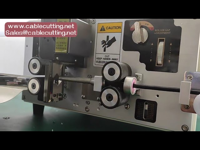 Bakır Kablo Soyma ve Kesme Makinesi – Otomatik Tel İşleme Çözümü