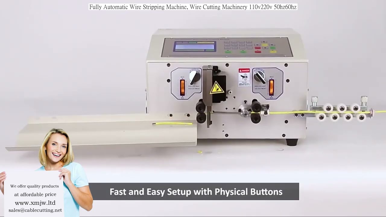 Otomatik Kablo Sıyırma Makinesi | Tel Kesme Makinası 110V/220V 50Hz/60Hz