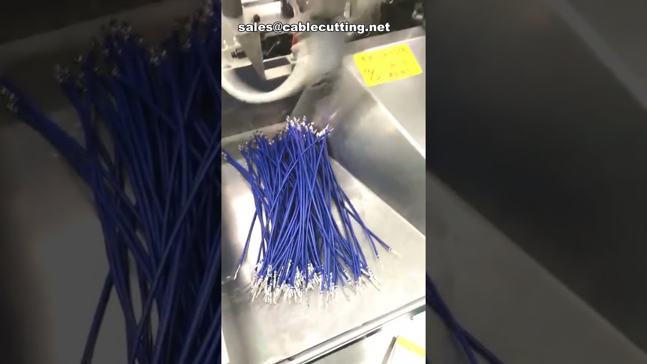 Fully Automatic Wire Cutting Stripping and Terminal Crimping Machine