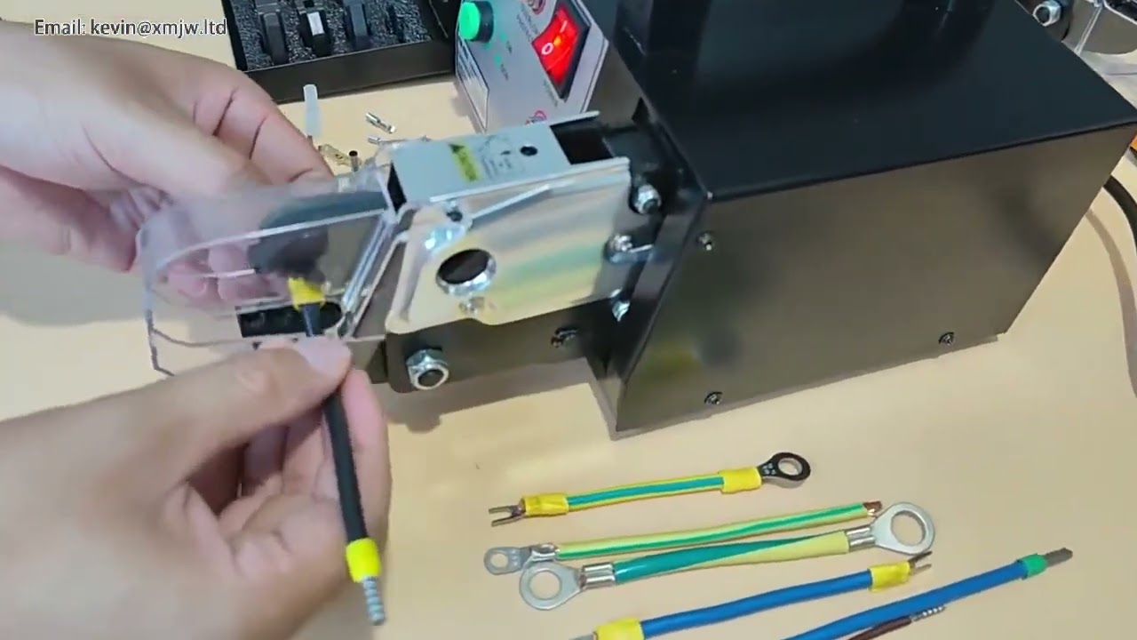 EM-6-B-2 Electrical Terminal Crimping Machine for 0.25-16mm² Loose Terminals and Cable Lugs