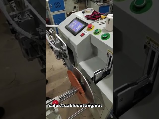 Otomatik Kablo Kesme, Sarma ve Bağlama Makinesi WPM-18-45 | Endüstriyel Kablo İşleme