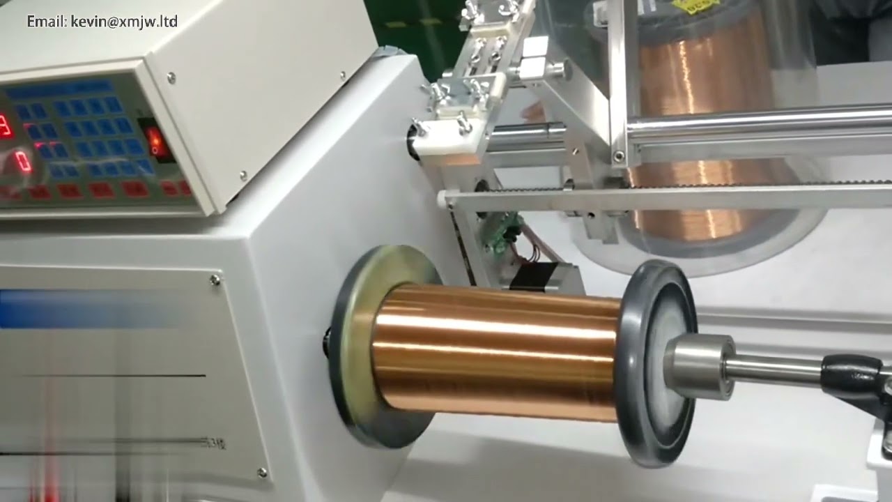 Yüksek Kaliteli CNC Otomatik Bobin Sarma Makinesi | 0,05-1mm Tel İçin Hassas Sarma