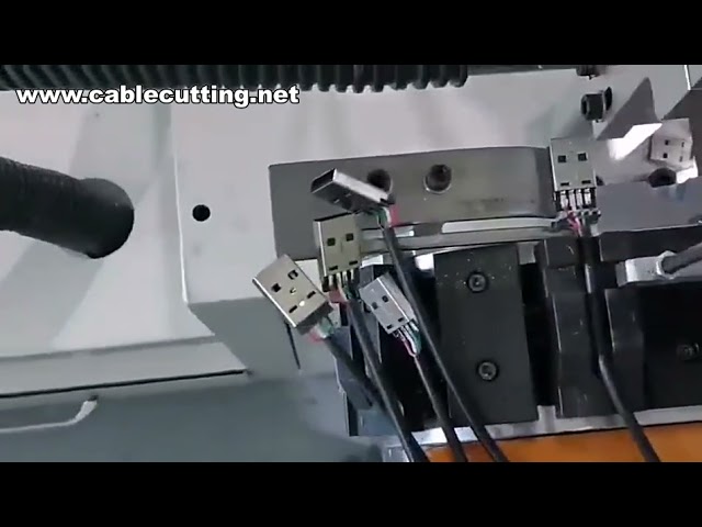 USB Kablo Lehimleme Makinesi - Veri Kablosu Bağlantı ve Üretim Hattı Otomasyonu