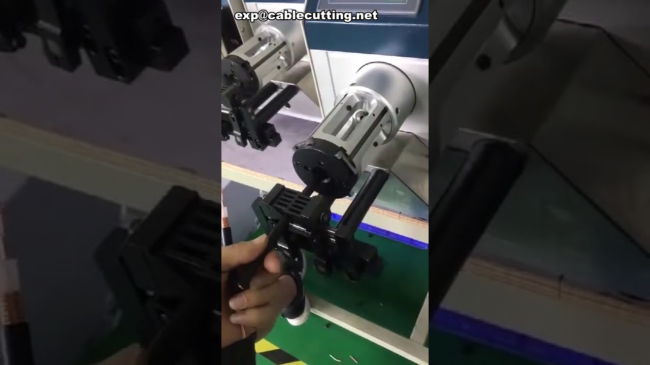 Koaksiyel Kablo Soyma Makinesi - Otomatik Kablo Sıyırma Cihazı