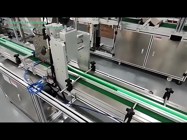 Tam Otomatik Tek Etiketli Çift Taraflı Bant Makinesi