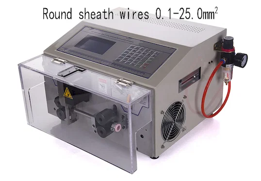 Kılıflı Kablo Soyma Kesme Makinesi WPM-09HT2 25mm2 - Otomatik Kablo Soyma Makinesi