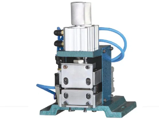 Dikey Tel Soyma Makinesi WPM-3F - Yarı Otomatik Tel Fırçalama Makinesi